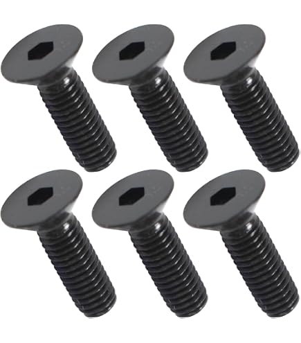 Amazon | 日本製 ステンレス 六角 穴付き 皿 ボルト M5×20mm 6本
